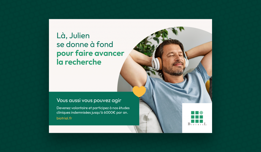 Campagne de recrutement pour Biotrial