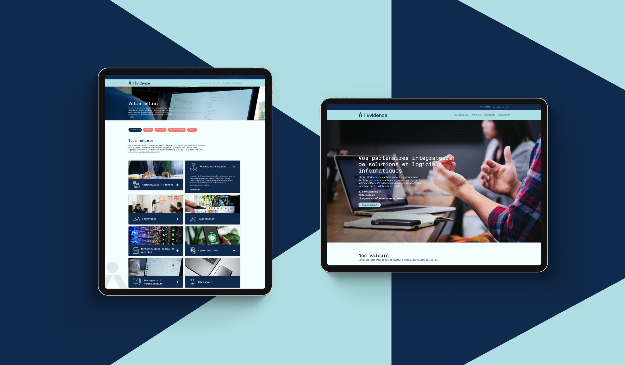 Site web l'Évidence