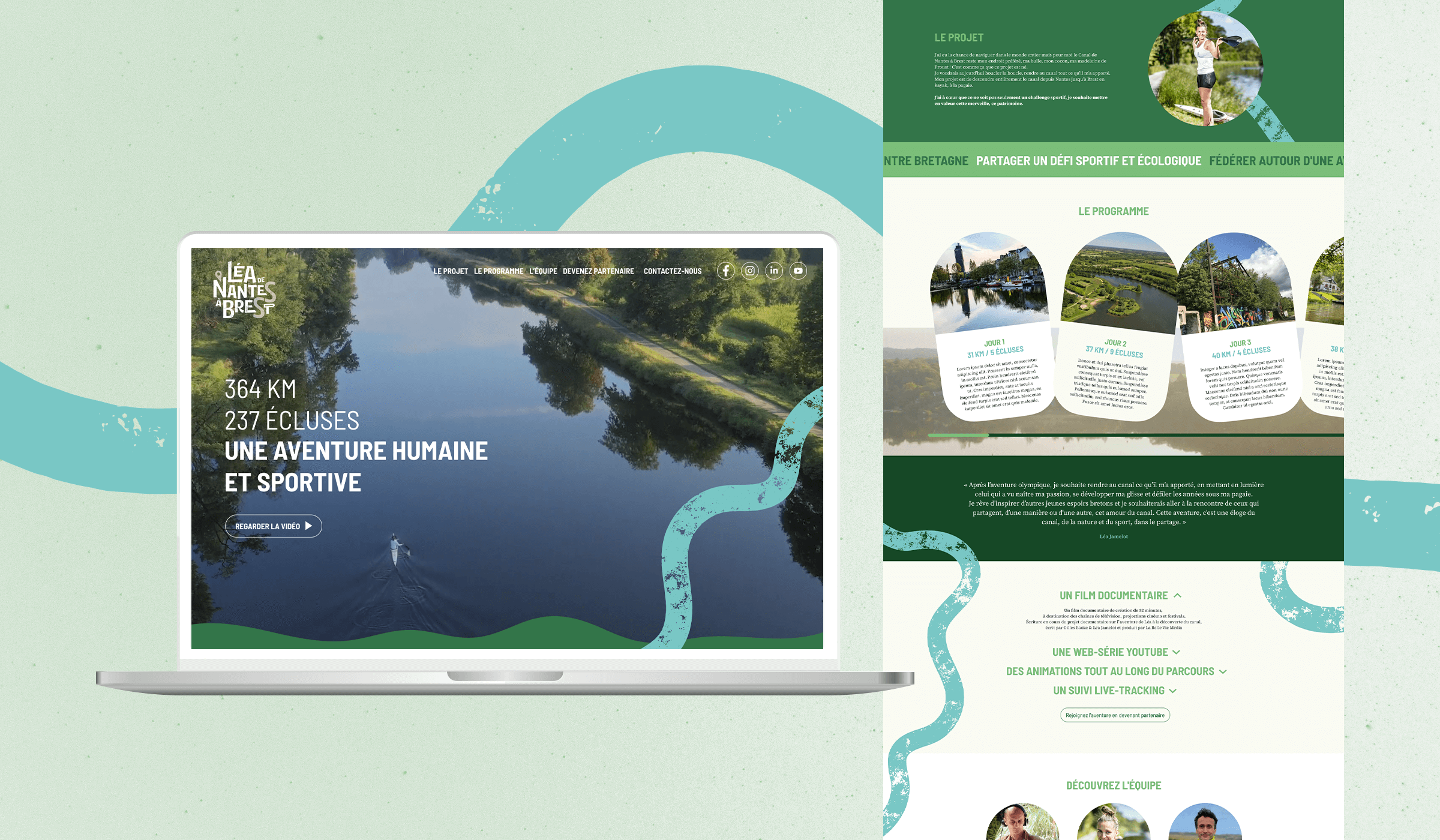 Site web Léa de Nantes à Brest