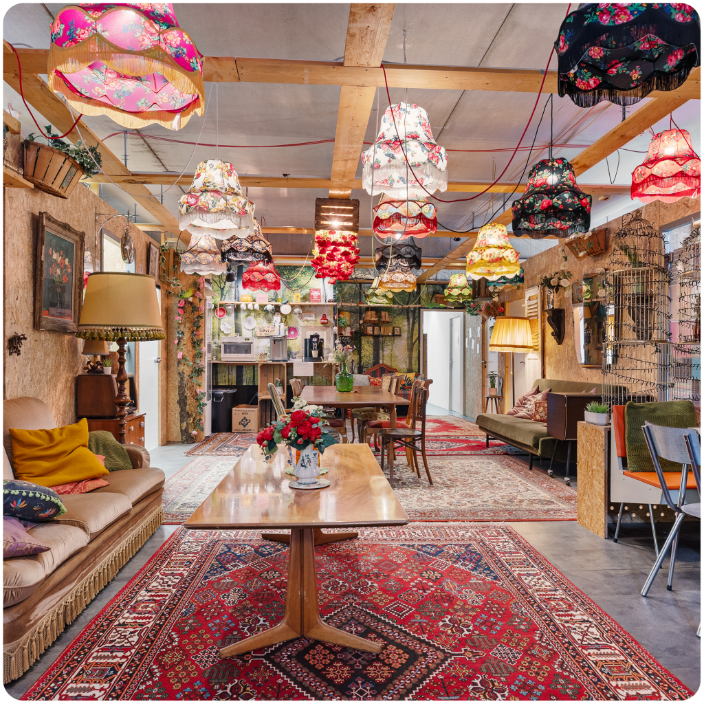 Intérieur de coworking