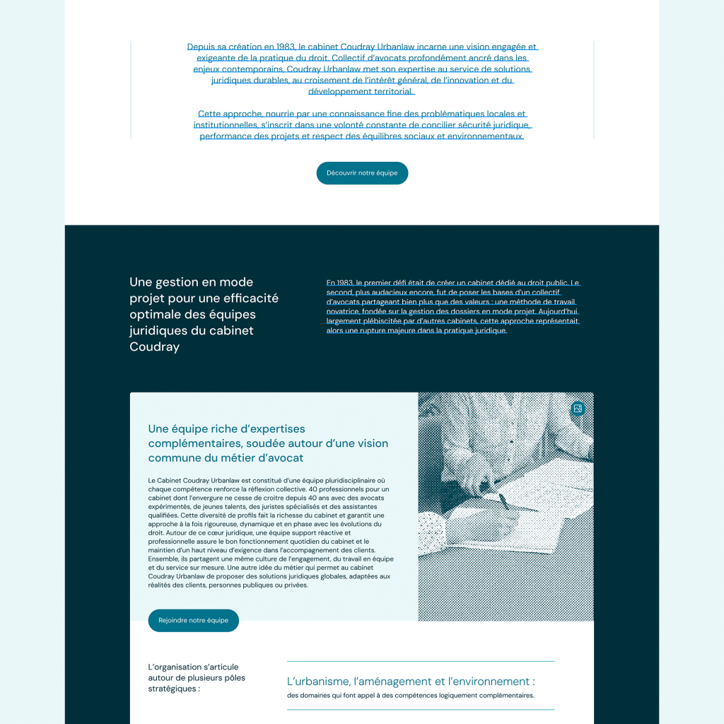 Cabinet Coudray : webdesign et éco-conception